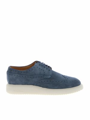 PS BY PAUL SMITH: classic shoes - Dixon Derby shoes avio blue