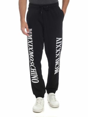 MOSCHINO: tracksuit bottoms - Pants MMXIX MOSCHINO in black