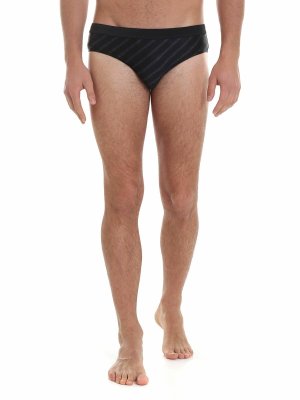 KARL LAGERFELD: Shorts de bain - Short De Bain - Noir