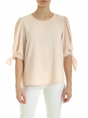 SEE BY CHLOE': blouses - Blouse in Pink sand color