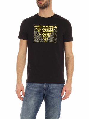 KARL LAGERFELD: T-shirts - T-Shirt - Schwarz