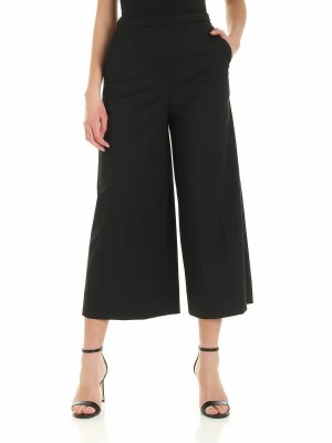 SEE BY CHLOE': pantaloni casual - Pantalone culotte nero