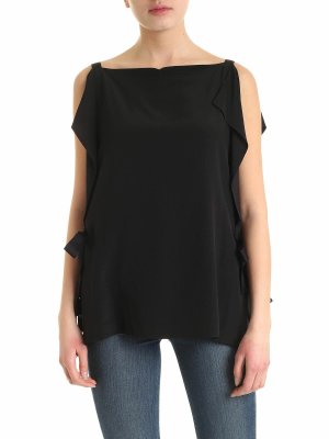 McQ Alexander Mcqueen: tops & shirts - Haruko top in black