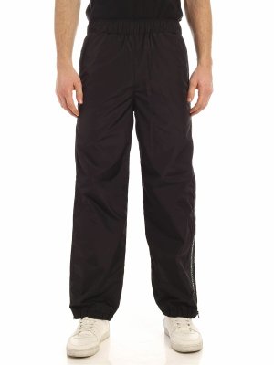 McQ Alexander Mcqueen: pantaloni casual - Pantalone con bande MCQ nero