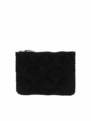 Ambush Leather black clutch - Black - Women
