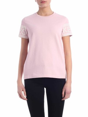 KENZO: t-shirts - Kenzo Sport Straight T-shirt in pink