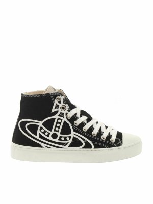 VIVIENNE WESTWOOD: sneakers - Sneakers Plimsoll High Top nere