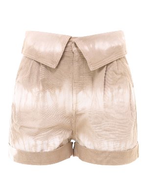 STELLA McCARTNEY: Trousers Shorts - Tie-dye denim shorts