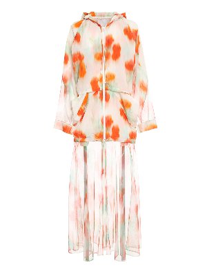 KENZO: Lange Mäntel - Langer Mantel - Blumenmuster