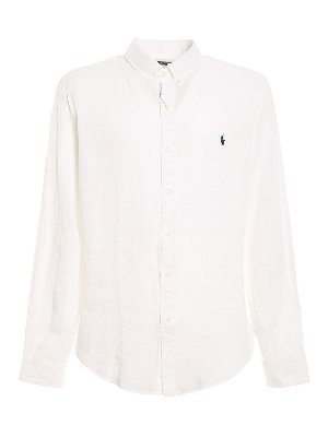 POLO RALPH LAUREN: Hemden - Hemd - Weiß