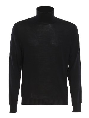 DRUMOHR: Turtlenecks & Polo necks - 140's merino superfine wool top