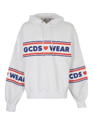 GCDS: Sweatshirts und Pullover - Sweatshirt - Weiß