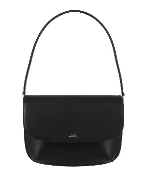 A.P.C.: shoulder bags - Smooth leather bag
