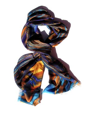 MARIA ENRICA NARDI: Stoles & Shawls - Brook stole