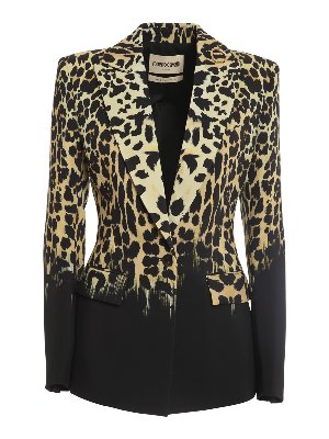 ROBERTO CAVALLI: blazers - Queen of Sicily print blazer