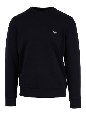 EMPORIO ARMANI: Sudaderas y suéteres - Sudadera - Azul