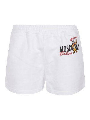 MOSCHINO: Shorts - Short - Blanc