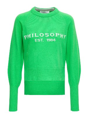 Philosophy di Lorenzo Serafini: crew necks - Cashmere blend crew neck