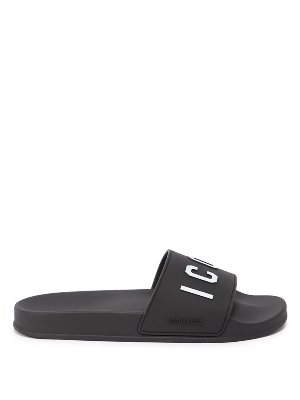 Dsquared2 flip flops for men s Shop online at THEBS