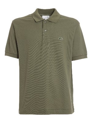 Lacoste olive green polo best sale