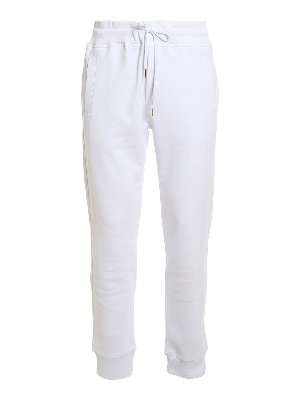 Versace Jeans Couture: Pantalons de survêtement  - Pantalons De Sport - Blanc