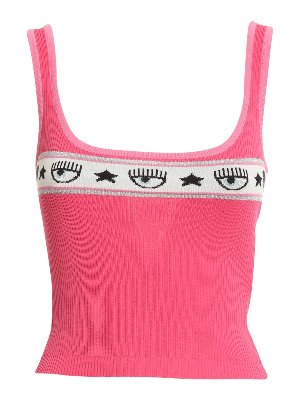 CHIARA FERRAGNI: Tops & Tank tops - Knitted tank top