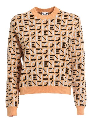 ケンゾー ニット セーター 子供服 グレー ガールズ KENZO