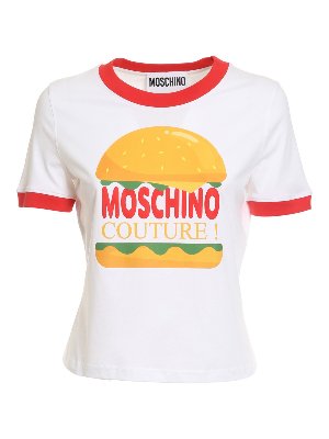MOSCHINO: t-shirts - Burger T-shirt