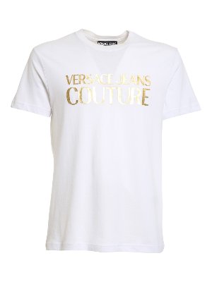 Versace Jeans Couture: t-shirt - T-shirt logata