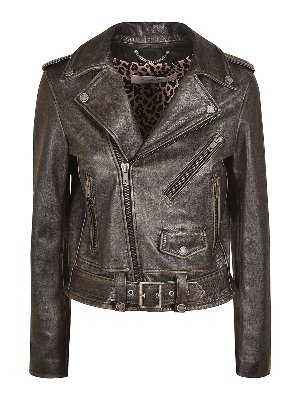 Fabiana Filippi Leather jacket in black - Black