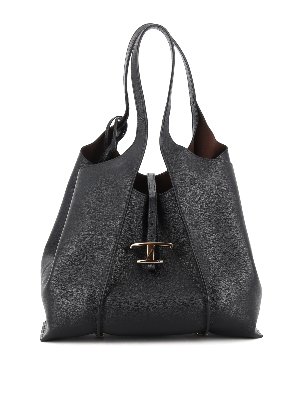 トートバッグ TOD'S FW25 Tod's Bags.. Black (XBWAPAA9100 QNKB999) XBWAPAFL100QRI2L66-01.jpg