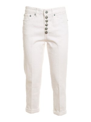 DONDUP: straight leg jeans - Koons jeans