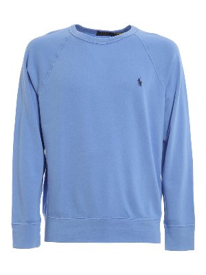 POLO RALPH LAUREN: Sudaderas y suéteres - Sudadera - Azul Claro