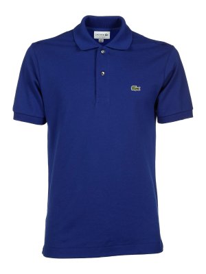 Kenzo Little X logo polo shirt in blue - Blue | FA65PO0504SK70