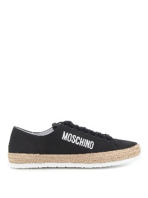 MOSCHINO: trainers - Nubuck sneakers