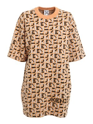 KENZO: Vestidos cortos - Vestido Corto - Naranja