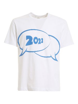 COMME DES GARCONS SHIRT: T-shirts - T-Shirt - Weiß