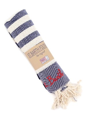 MC2 SAINT BARTH: accessori mare - Telo mare con motivo a righe