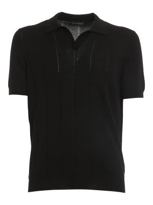 Paolo Fiorillo: Cuellos altos y polos - Suéter Con Cuello Alto - Negro