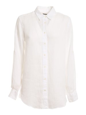 LAUREN RALPH LAUREN: shirts - Linen shirt