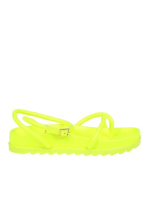 CHIARA FERRAGNI: sandals - Neon sandals