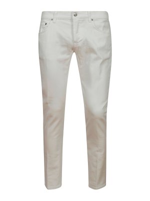 DONDUP: Straight Leg Jeans - Straight Leg Jeans - Weiß