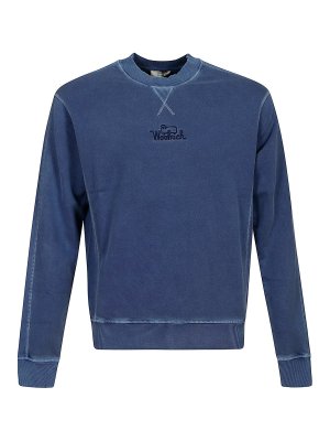 WOOLRICH: Sweatshirts und Pullover - Sweatshirt - Blau