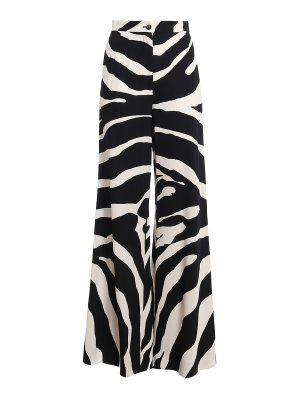 DOLCE & GABBANA: Pantaloni sartoriali - Pantaloni palazzo zebrati