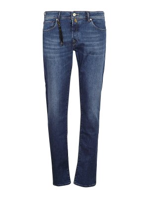 SLOWEAR INCOTEX: straight leg jeans - Stretch denim jeans