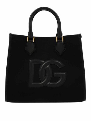 DOLCE & GABBANA: Bolsos Shopping - Bolso Shopping - Negro
