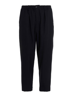 Marni: Pantalons casual - Pantalons Décontractés - Gris