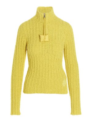 MONCLER: Rollkragenpullover  und Polo-Ausschnitt - Rollkragenpullover - Gelb