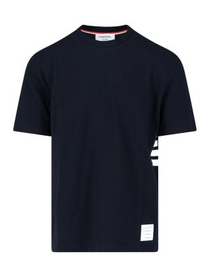 THOM BROWNE: t-shirts - 4-bar T-shirt