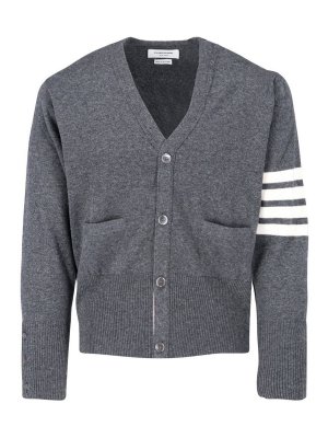 BRUNELLO CUCINELLI ダークグレー カーディガン M Brunello Cucinelli - Dazzling Medium Gray Net Cardigan